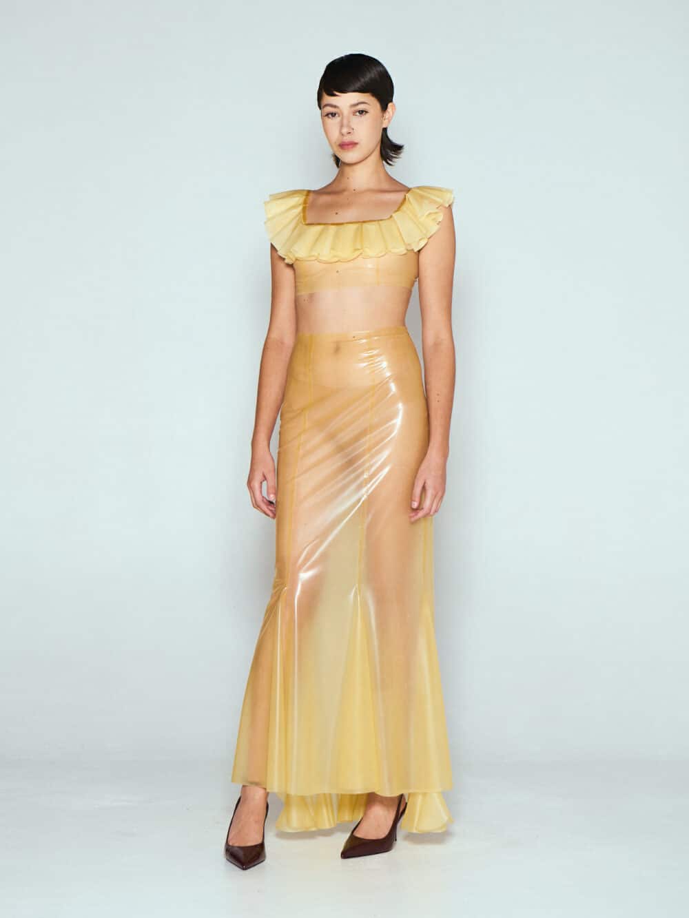 The Long Skirt - Transparent natural