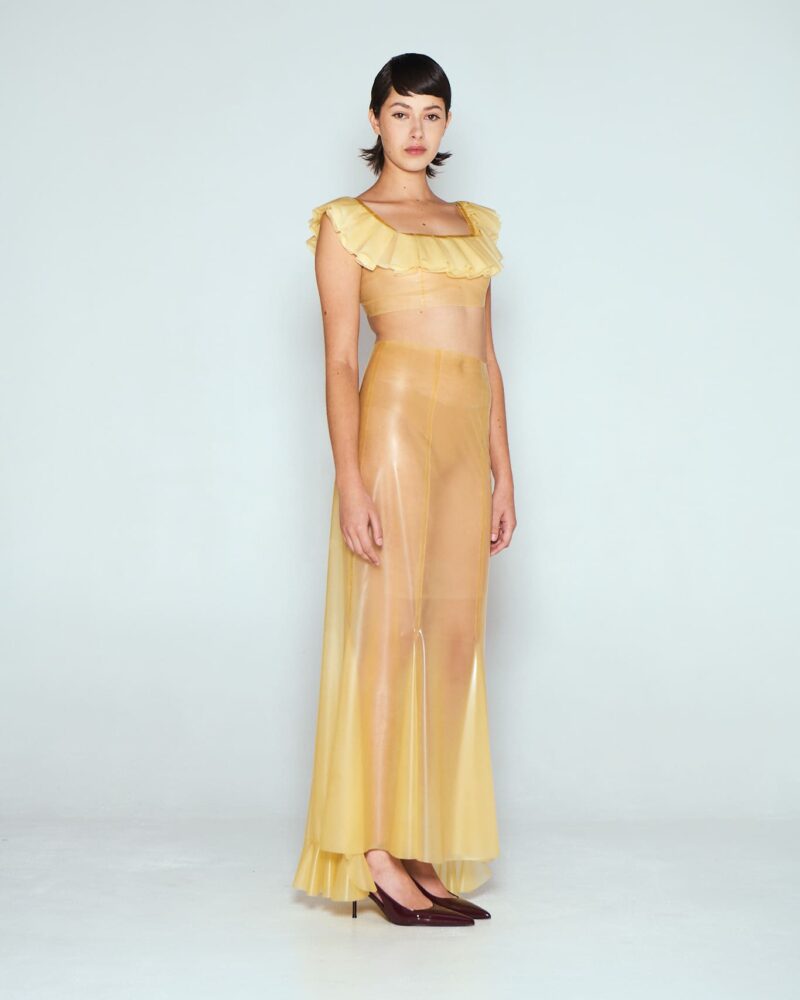 The Long Skirt - Transparent natural – Image 4
