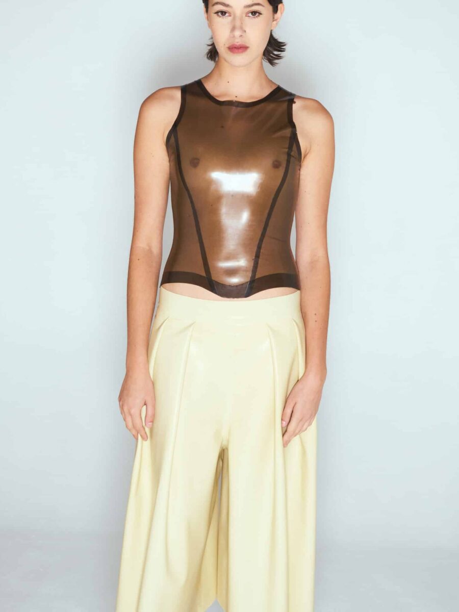 Bernard Tank Top - Smoky black